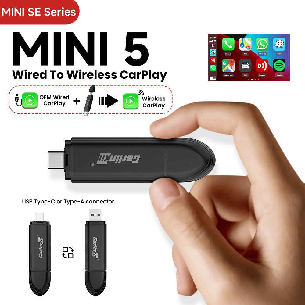 Adaptador Carlinkit Mini5 Pequeño Y Compacto De Carplay Con Cable A In Usb Flash Drive Easy Wireless Connection Pic Adaptador Carlinkit Mini5 Pequeño Y Compacto De Carplay Con Cable A In Usb Flash Drive Easy Wireless Connection Pic