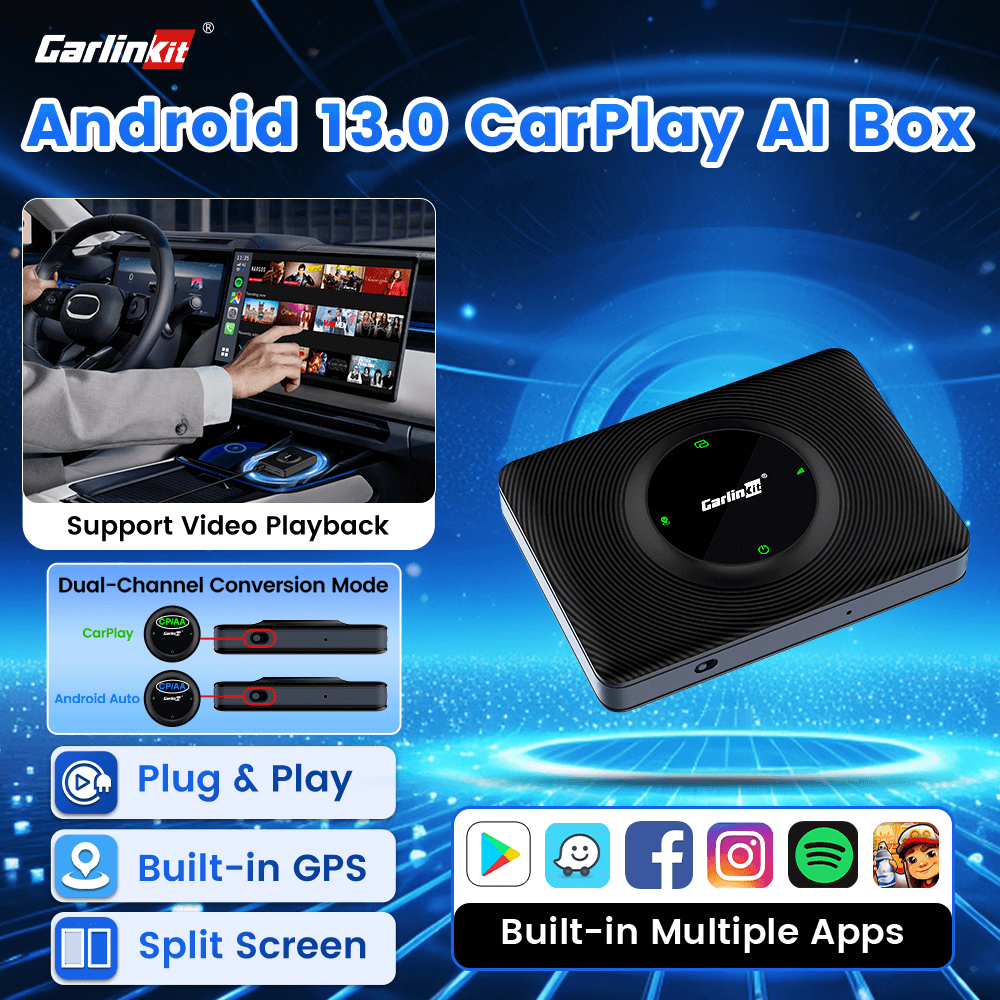 Carlinkit QCM6125 3-in-1 System Carplay Ai Box AEBOX 8g+128g
