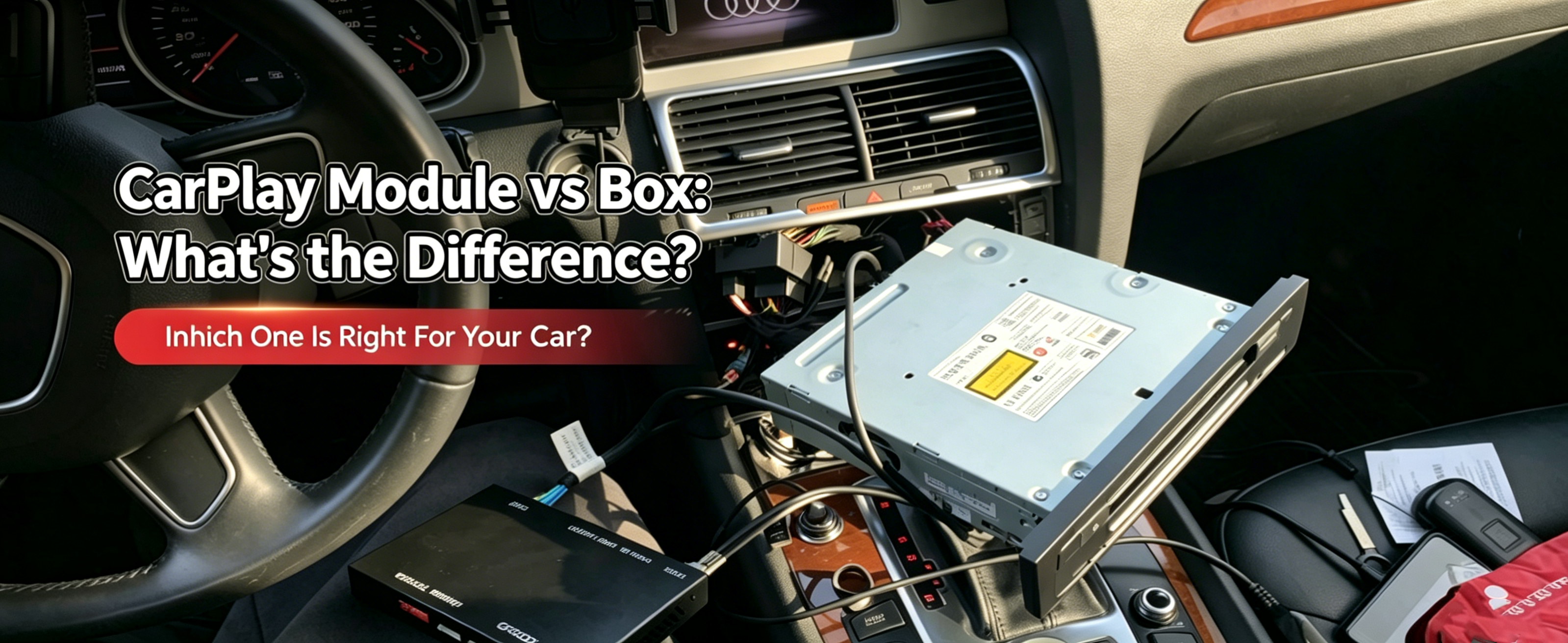 CarPlay Module vs Box: What's the Difference?