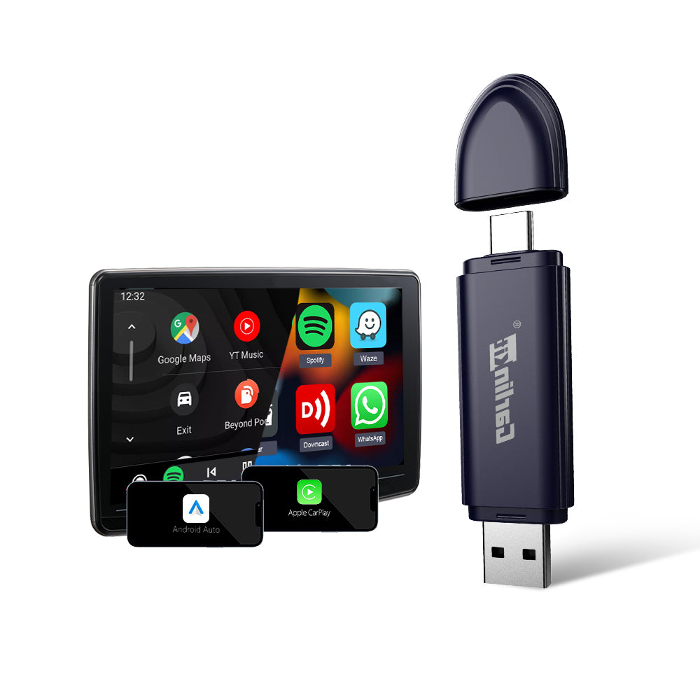 Mini5 SE PRO Small & Compact Wired to Wireless Carplay/Android Auto Adapter