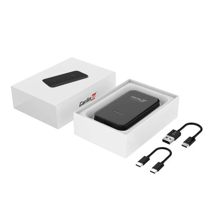 CarlinKit 3.0 U2W Plus Adaptador Carplay sem fio para carro Carplay com fio de fábrica OEM