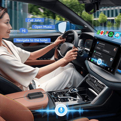 Carlinkit A2A Wireless Android Auto Adapter Only for Car With Factory Wired Android Auto