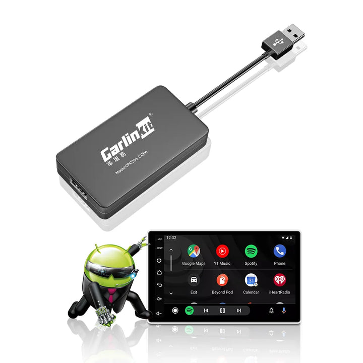 Carlinkit CCPA Wireless CarPlay Dongle for Aftermarket Android Screen Car (Android Head Unit)