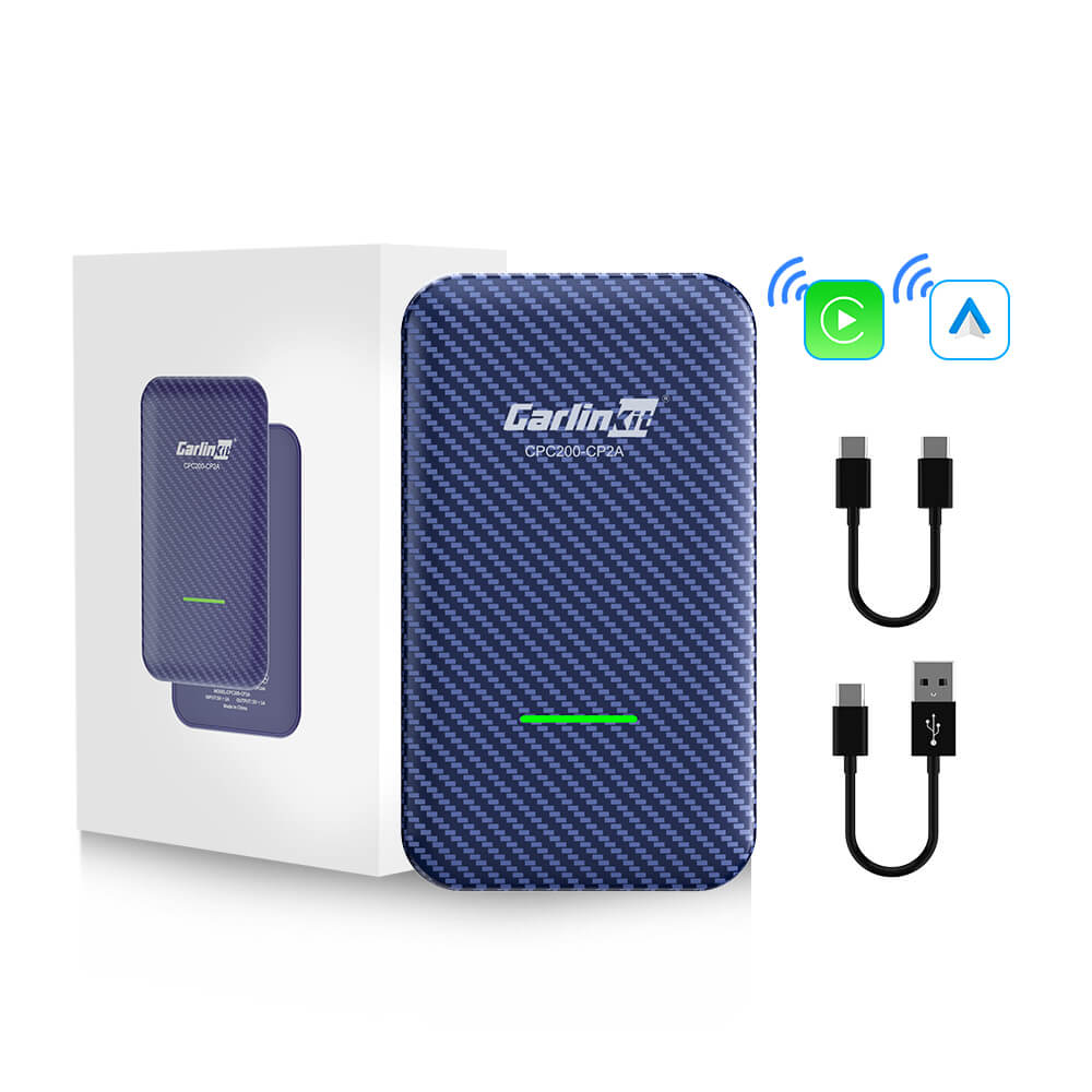Carlinkit 4.0 - CP2A 2-In-1 Adapter Wireless Carplay & Android Auto