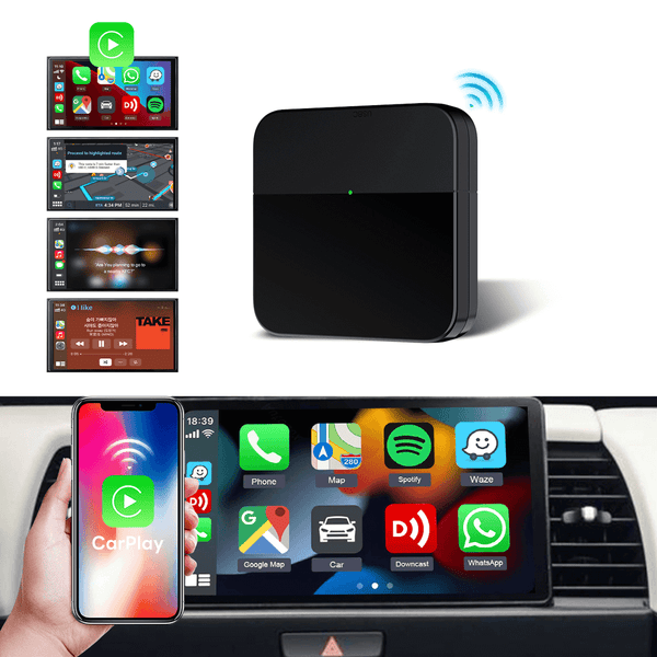 Carlinkit Mini3-3 Mini Wireless Carplay Adapter für Autos mit OEM Werks Carplay Kabel