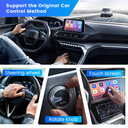 Tbox Basic - Streaming AI Box Build-in Android System with Wireless Carplay & Android Auto for You Watch TV in Car