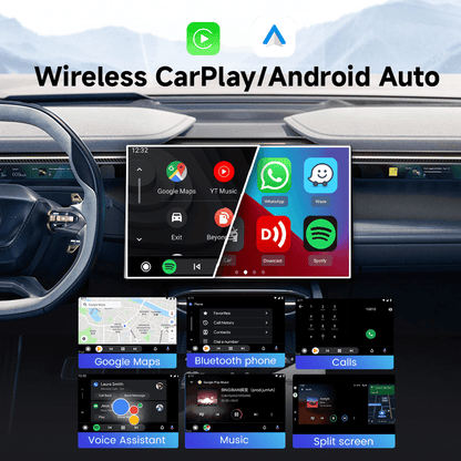 Adaptador sem fio 2Air Carlinkit 5.0 CarPlay Android Auto