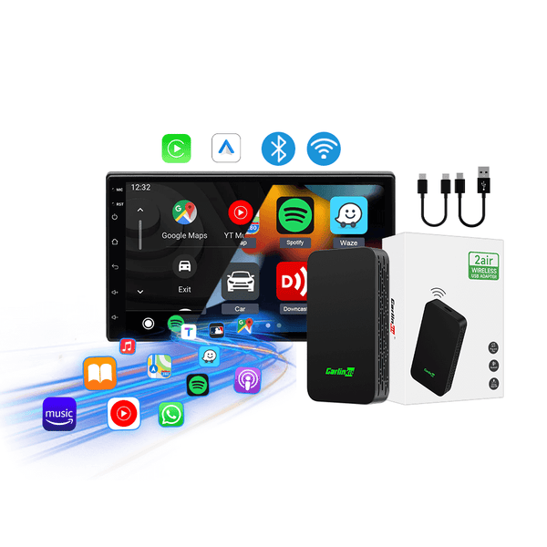 2Air Carlinkit 5.0 Wireless CarPlay Android Auto Adapter