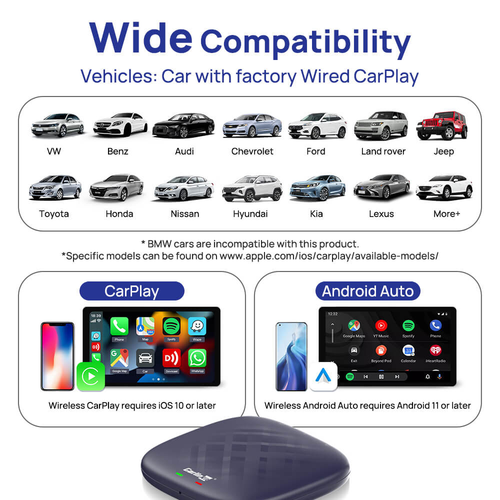 カーナビ CarlinKit Tbox Plus Android12.0 AI BOX CarlinKit Ai Box Tbox Plus Multimedia Wireless Carplay