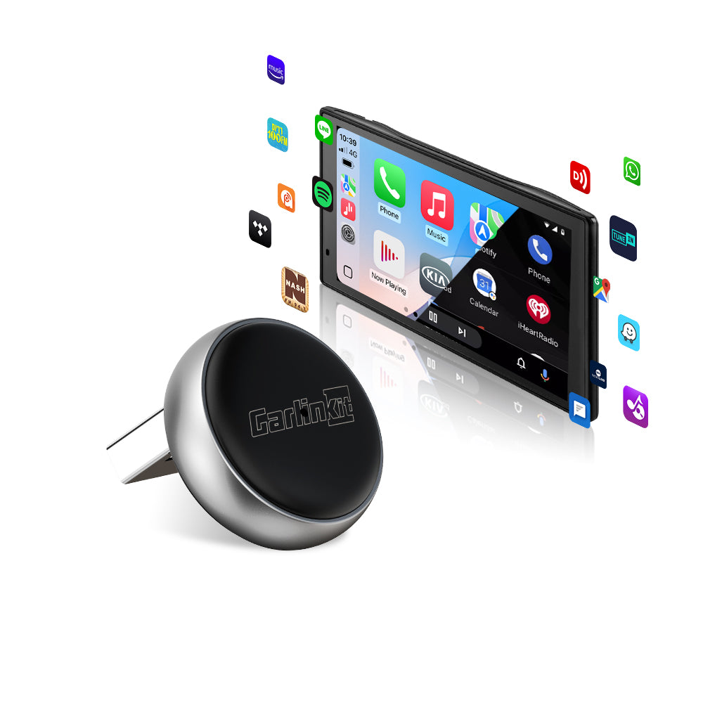 CarlinKit Adattatore Wireless 2 In 1 Per CarPlay E Android Auto – Mini Stick Con Aggiornamento OTA