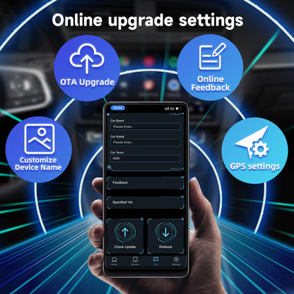 2Air Carlinkit 5.0 محول CarPlay Android التلقائي اللاسلكي