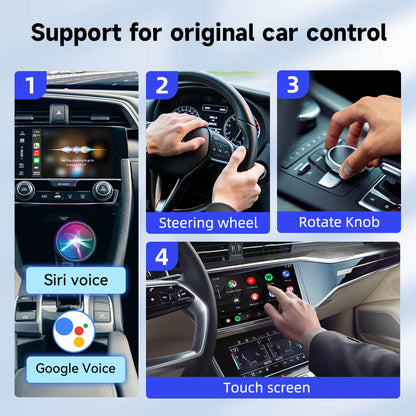 2Air Carlinkit 5.0 محول CarPlay Android التلقائي اللاسلكي