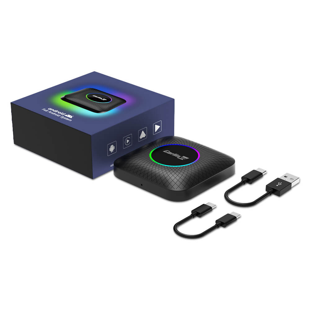 Tbox Led Multimedia Video Android13 AI Box Wireless CarPlay & Android ...