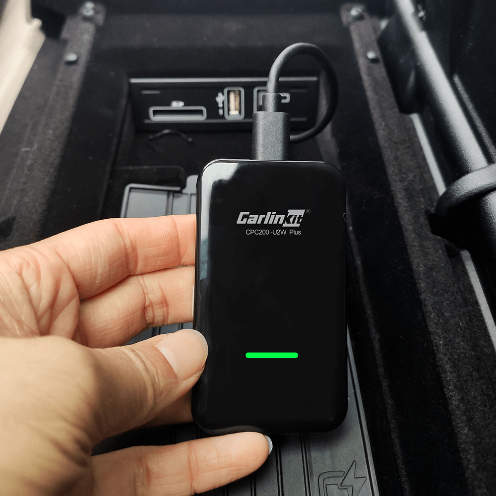 CarlinKit 3.0 U2W Plus Wireless Carplay Adapter for OEM Factory Wired Carplay Car